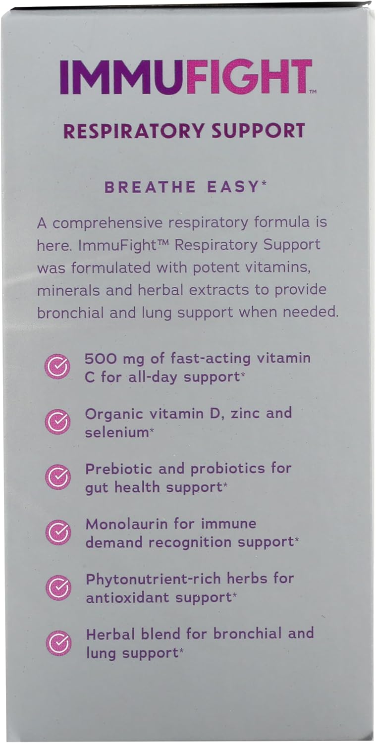 Solaray ImmuFight™, Apoyo Respiratorio, 90 Cápsulas Veganas