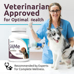 SAM-e para perros adultos medianos y grandes, 60 comprimidos, 200 mg de S-Adenosil-L-Metionina Activa