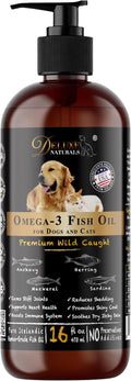 Aceite de Pescado Omega-3 para Perros y Gatos – EPA y DHA – 473 ml