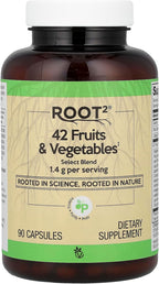 Vitacost Root2® 42 Fruits and Vegetables, 90 Capsules