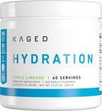 Kaged Hydra-Charge Polvo de Hidratación con Electrolitos - Apple Limeade (60 Servicios)