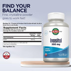KAL Inositol en Polvo, 550 mg por Ración, 227 g (408 Porciones)