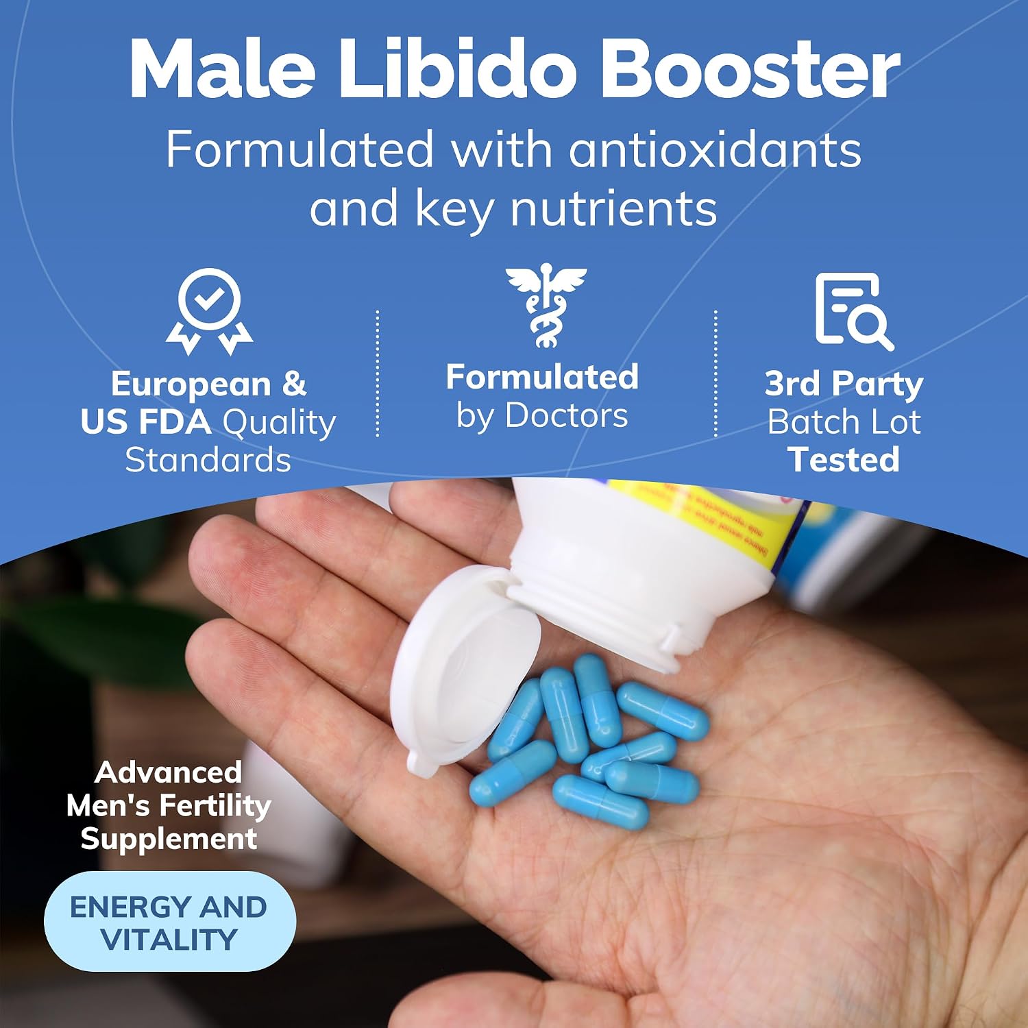 CONCEIVE PLUS Fertilidad Masculina | 60 Cápsulas