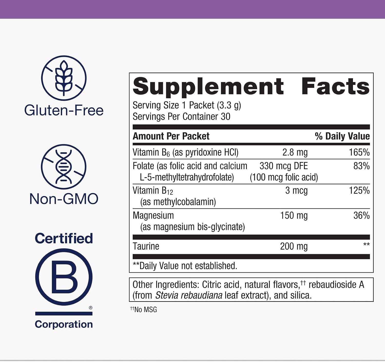 Metagenics MetaRelax - Polvo de Magnesio para Sueño Reparador, Relajación y Estado de Ánimo Positivo* - con Vitaminas B, Taurina y GABA - Sabor Naranja Cítrica - No GMO, Sin Gluten, Vegetariano - 30 Servicios