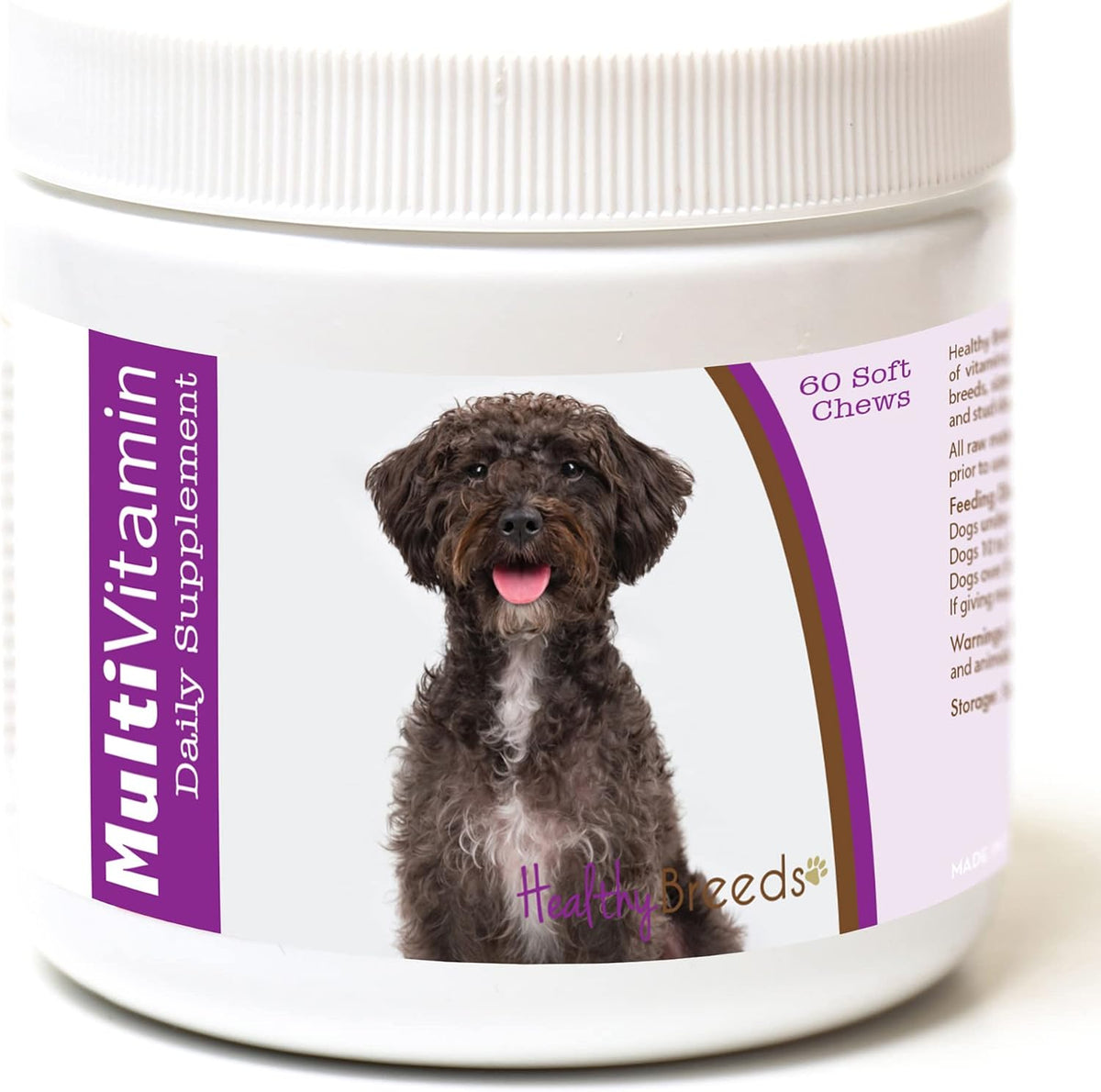 Healthy Breeds Schnoodle Multi-Vitamin Soft Chews 60 Count – Image 1