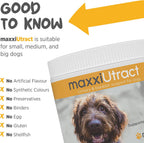 maxxiUtract Apoyo Urinario y Vesical para Perros - Suplemento Natural en Polvo con D-Manosa y Arándano - 150 g