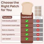 Toastpatch Parches de Recuperación 40 uds – Natural After Party Relief