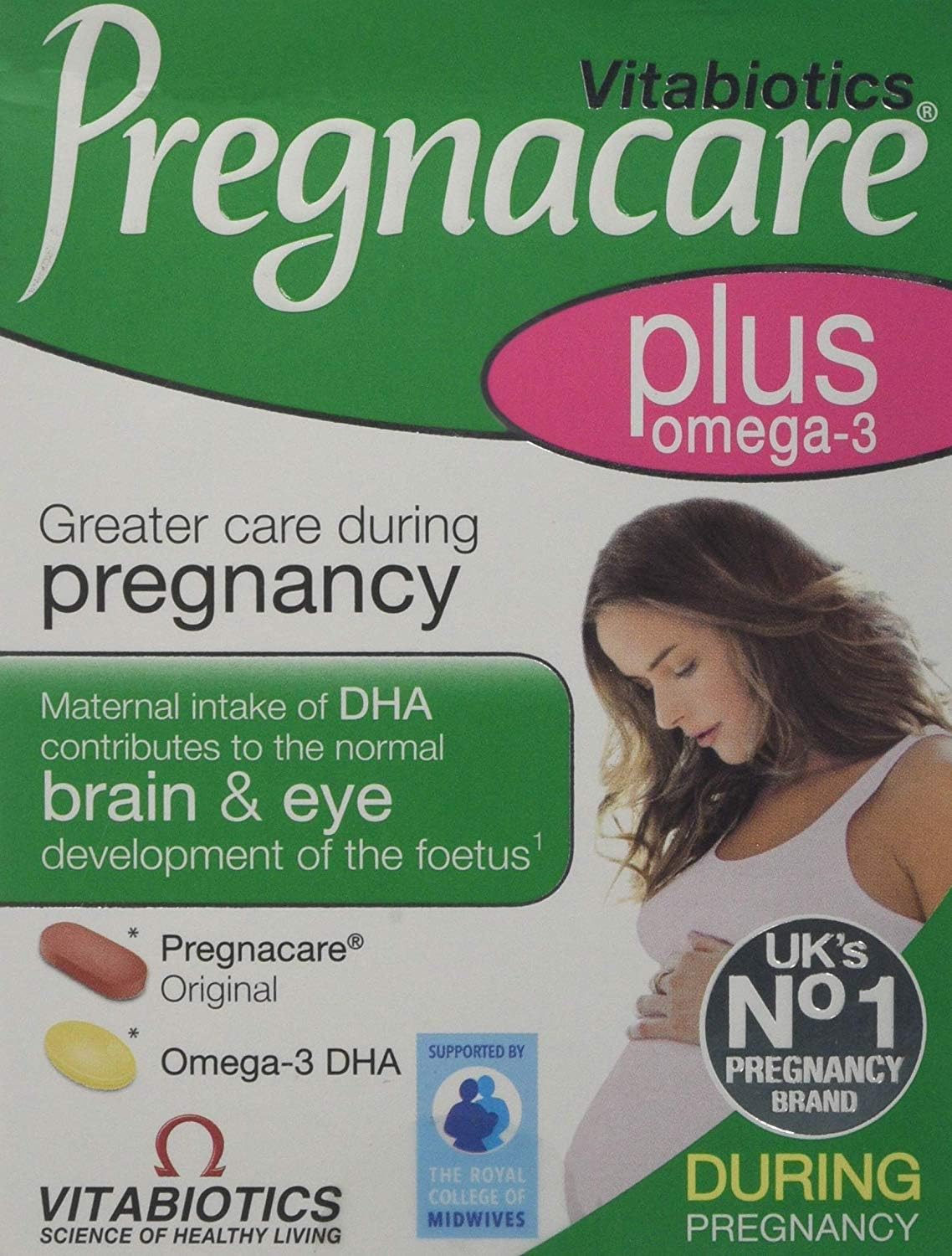 Vitabiotics Pregnacare Plus Omega-3 - 56 Comprimidos (Pack de 2)