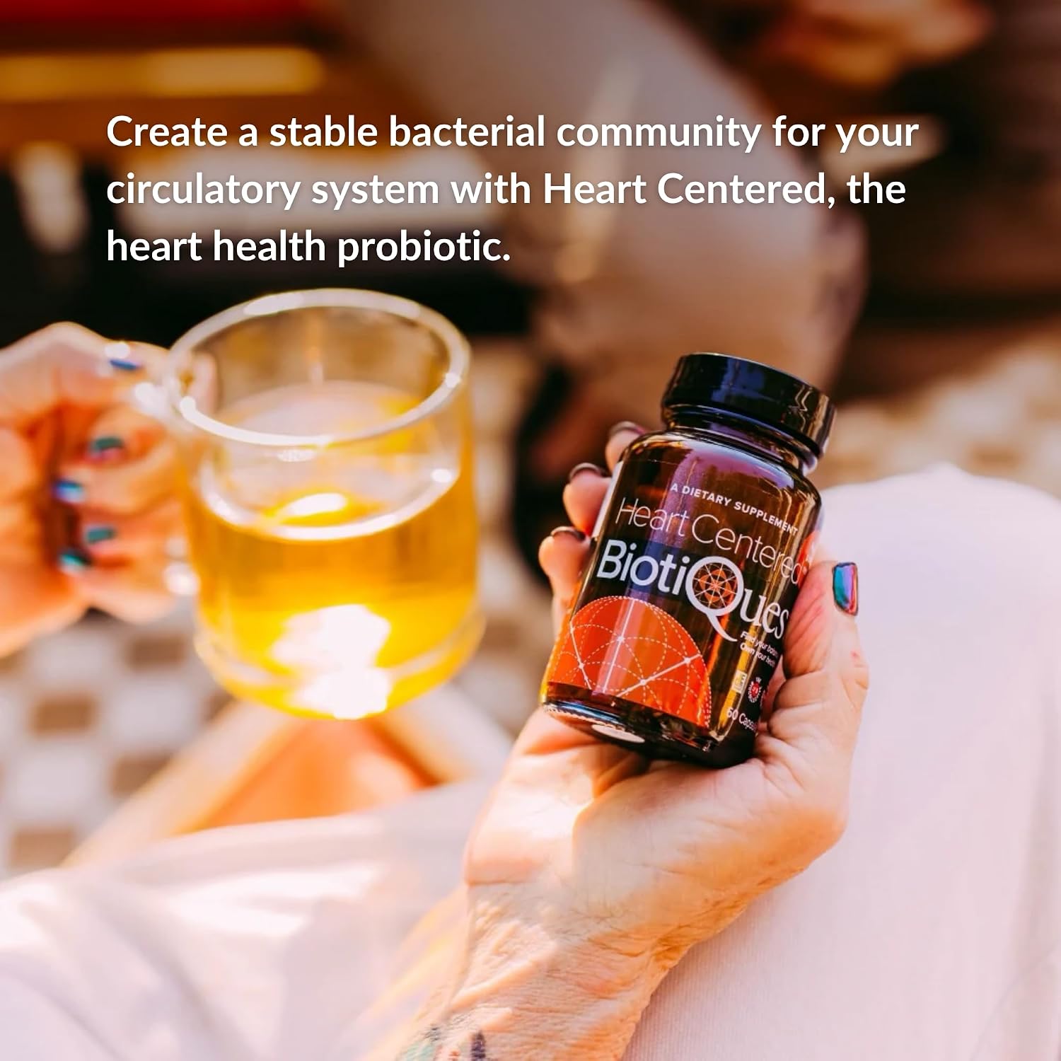 BiotiQuest Heart Centered Probiotics – 20 Billion CFU, 60 Cápsulas