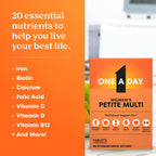One A Day Women's Petites Multivitaminas para Mujeres, 160 Comprimidos