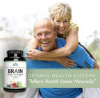 Optimal Health Systems Brain – Complejo Nootrópico Avanzado, 90 Cápsulas
