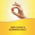Nature's Way Alive! Zero Sugar Men's Gummy Multivitamins - Gomitas Multivitamínicas Sin Azúcar para Hombres, Sabor Melocotón, 80 Gomitas
