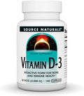 Source Naturals Vitamina D-3 2000 UI (50 mcg) - 100 Cápsulas