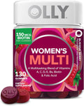 OLLY Multivitamínico para Mujeres en Gominolas, Sabor a Bayas, 130 Gominolas (65 Días)