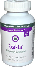 Exakta 120 cápsulas vegetarianas de D'Adamo Personalized Nutrition