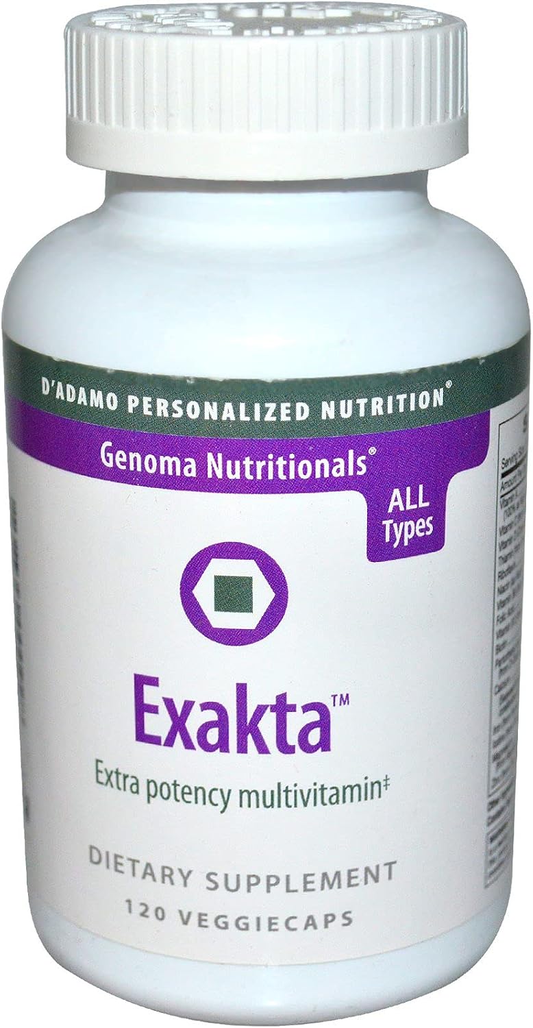 Exakta 120 Cápsulas Vegetales - Multivitamínico