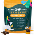 Happy Go Healthy Complemento Diario para Perros | Probióticos y Prebióticos con Aceite de Salmón y Algas | 120 unidades