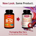 Jarrow Formulas Ultra Strength Methyl B-12 2500 mcg - 100 Comprimidos Masticables Sabor Tropical