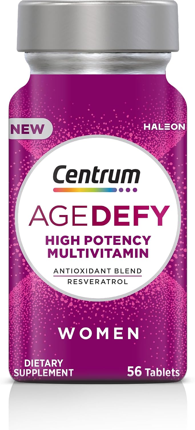 Centrum Age Defy Multivitamínico para Mujeres, 56 Comprimidos