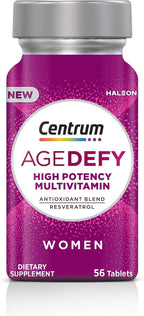 Centrum Age Defy Multivitamínico para Mujeres, 56 Comprimidos