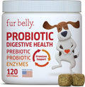 Fur Belly Probióticos para Perros con Prebióticos - 120 Masticables