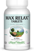 Maxi Health Stress Relief & Mood Support – 60 tabletas – Suplemento para el estrés y el estado de ánimo