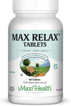 Maxi Health Stress Relief & Mood Support – 60 tabletas – Suplemento para el estrés y el estado de ánimo