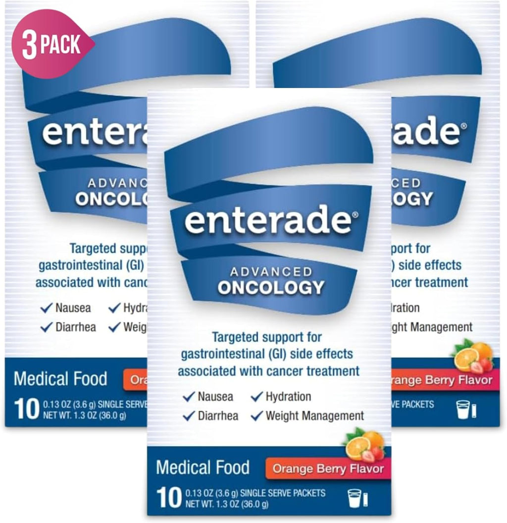 Enterade Advanced Oncology Polvo, Naranja Berry - 30 Sobres Individuales