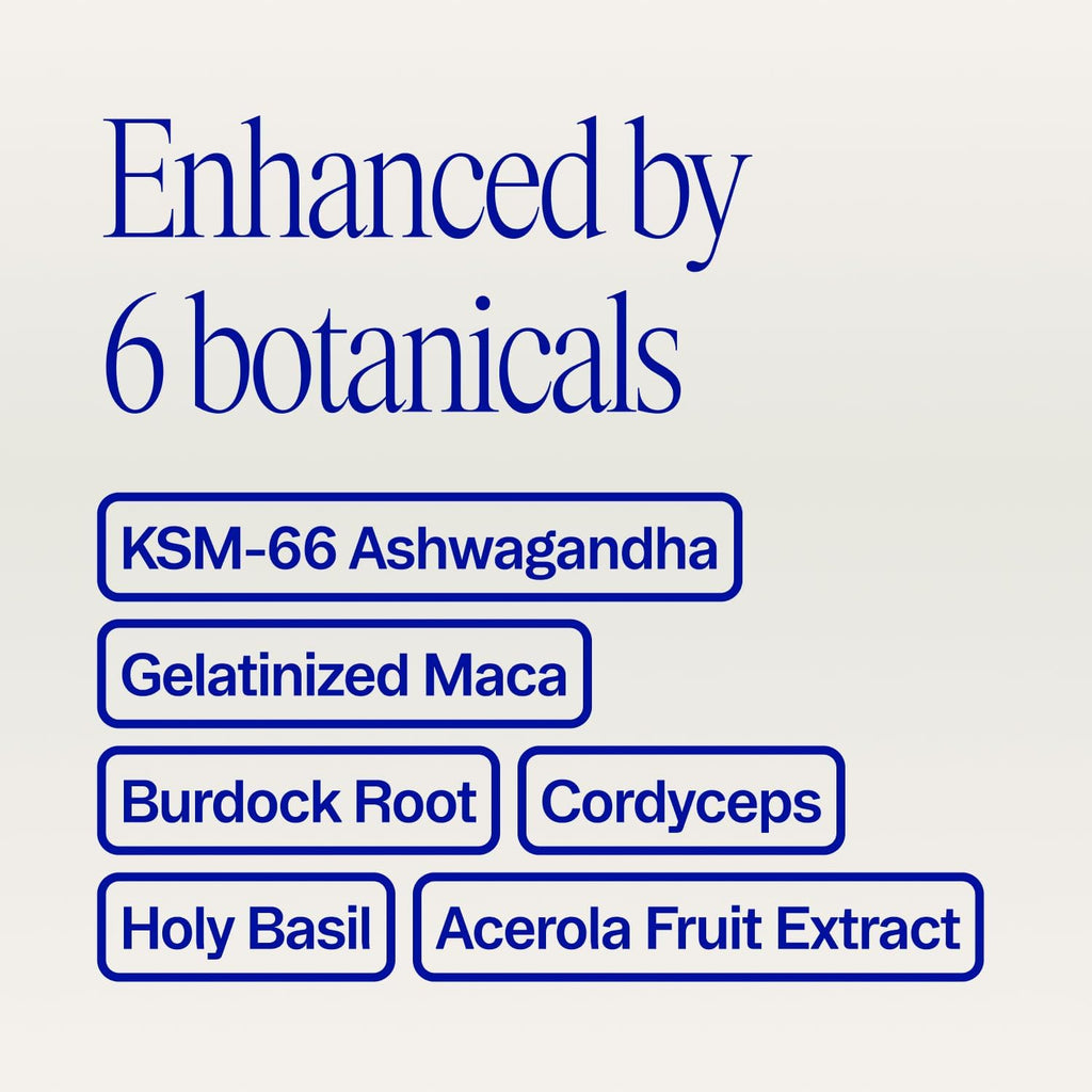 Ora Organic Suplemento Natural para el Equilibrio Hormonal Femenino - Ashwagandha, Maca, Bardana, Cordyceps y Vitamina C - 90 Cápsulas