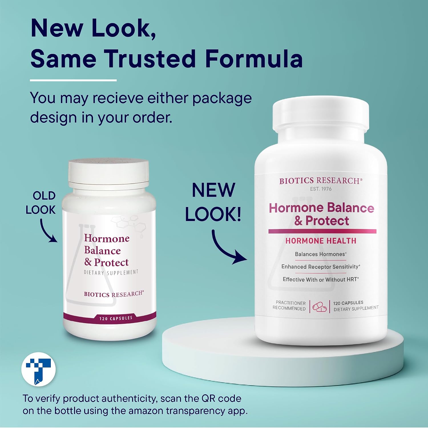 BIOTICS RESEARCH Hormone Balance and Protect – 120 Cápsulas