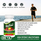 DEVA Tuba Prime Multivitamínico Vegano de Alta Potencia - 90 Comprimidos (2 Unidades)