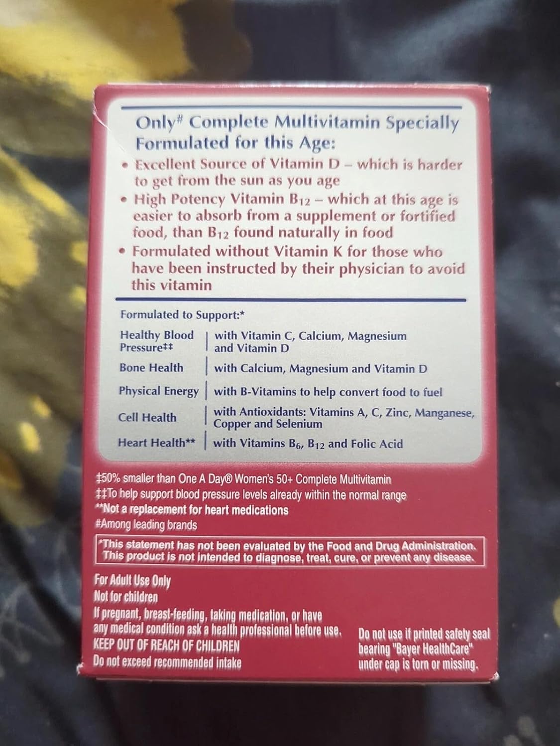 One A Day Proactive 65+ Multivitaminas, 150 Tabletas (Paquete de 3)