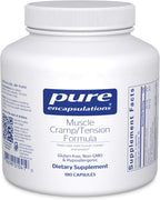 Pure Encapsulations Muscle Cramp/Tension Formula | Suplemento para Calambres Musculares y Tensión | 180 Cápsulas