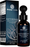 Vitamina D3 + Nattokinasa y Serratiopeptidasa | Gotas de Absorción Rápida | Prime Code
