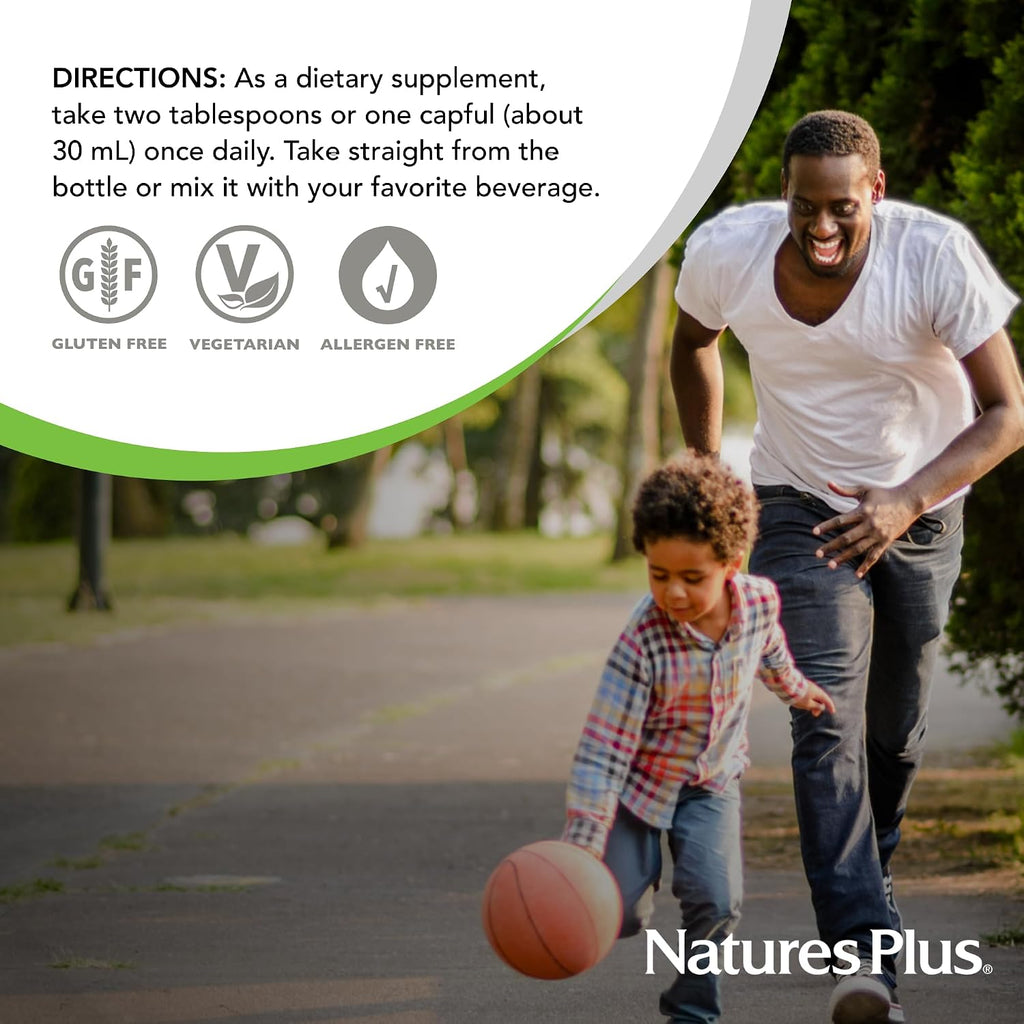 NaturesPlus Source of Life GOLD Multivitamínico Líquido - 890 ml (30 oz)
