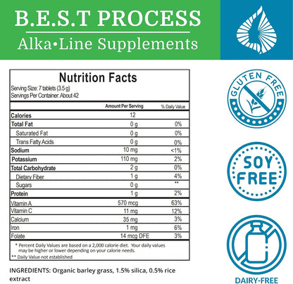 AlkaGreen Tablets 6 Unidades - Suplemento – Hierro: contribuye a la formación normal de glóbulos rojos y – Image 3