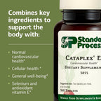 Standard Process Cataplex E2 - Suplemento para la salud del corazón con vitamina E y selenio - 90 comprimidos