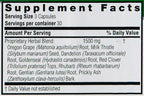 Nature's Answer Apoyo Hepático Combinación Herbal - 1500 mg, 90 Cápsulas