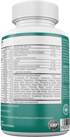 Vitaminas para Bypass Gástrico con Hierro y 42 Super Frutas y Verduras – Cápsulas de Disolución Rápida