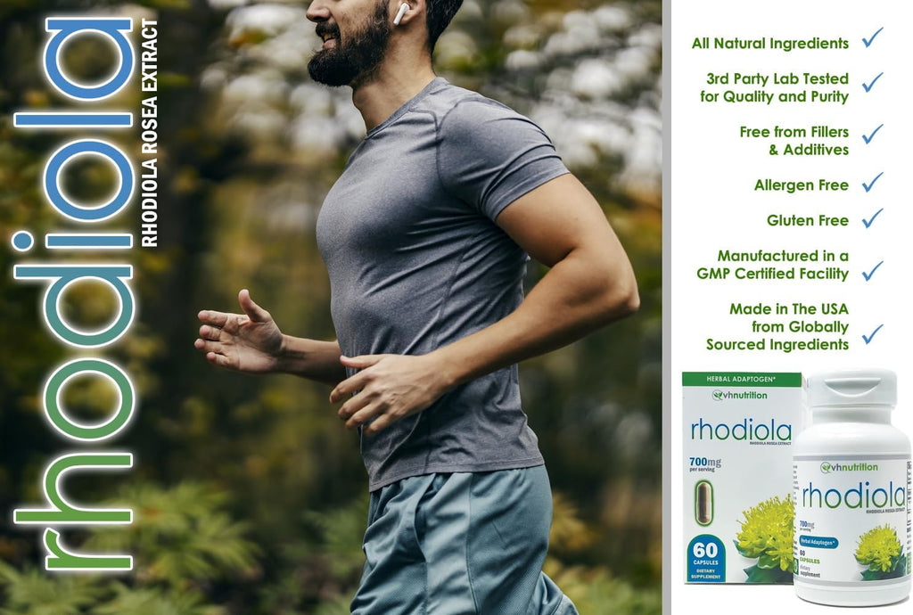 Rhodiola Rosea 3% Salidrósidos - 60 Cápsulas