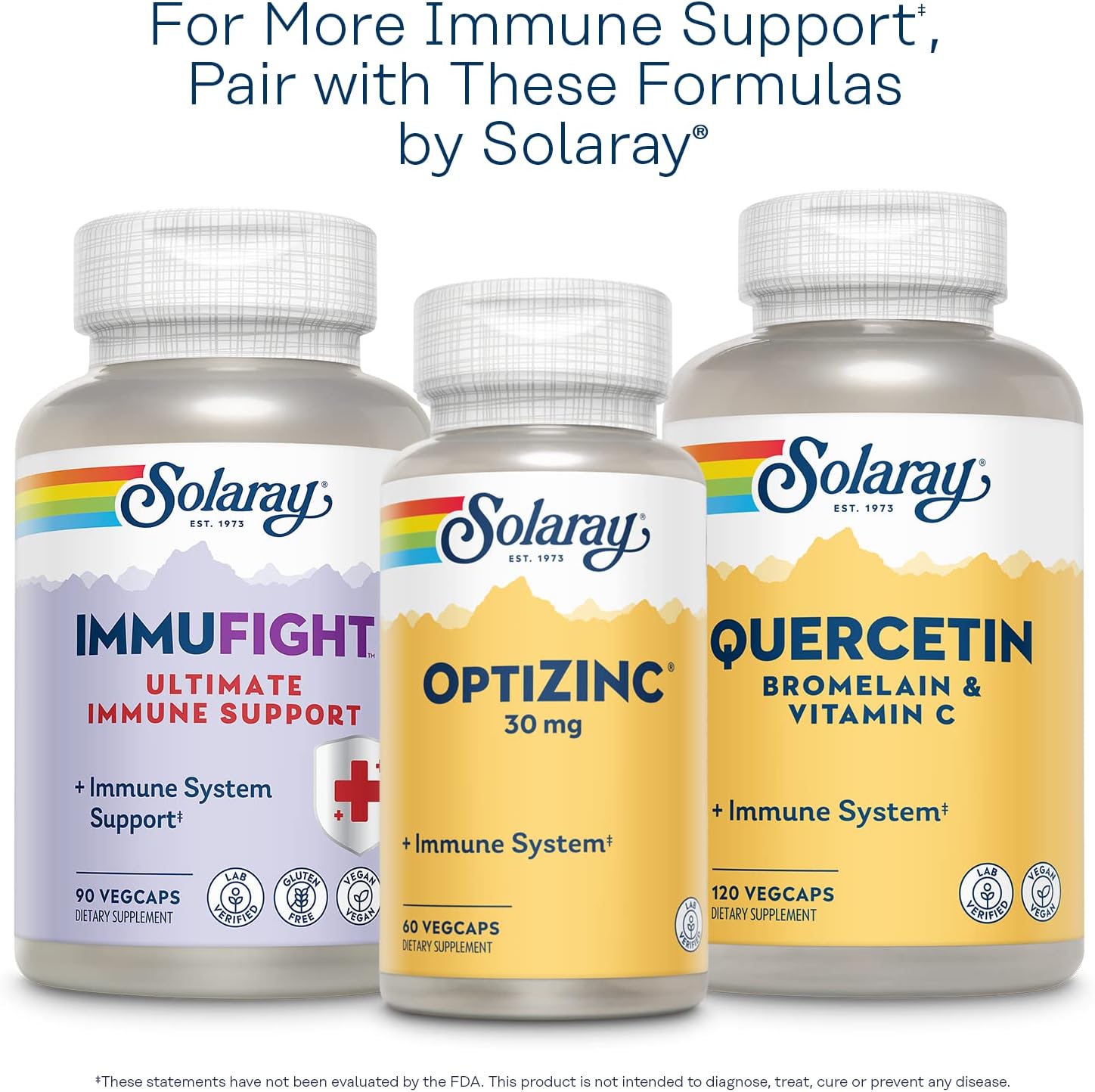 Solaray Vitamin A Dry Form - 60% Beta Carotene & 40% Retinyl Palmitate - 60 Vegan Capsules