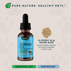 Animal Essentials Slippery Elm - Gotas de Corteza de Olmo Resbaladizo para Perros y Gatos, Extracto Herbario Orgánico para una Digestión Saludable, 30 ml