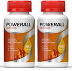 Basic Brands - Powerall Multivitamin - 90 comprimidos - Pack de 2