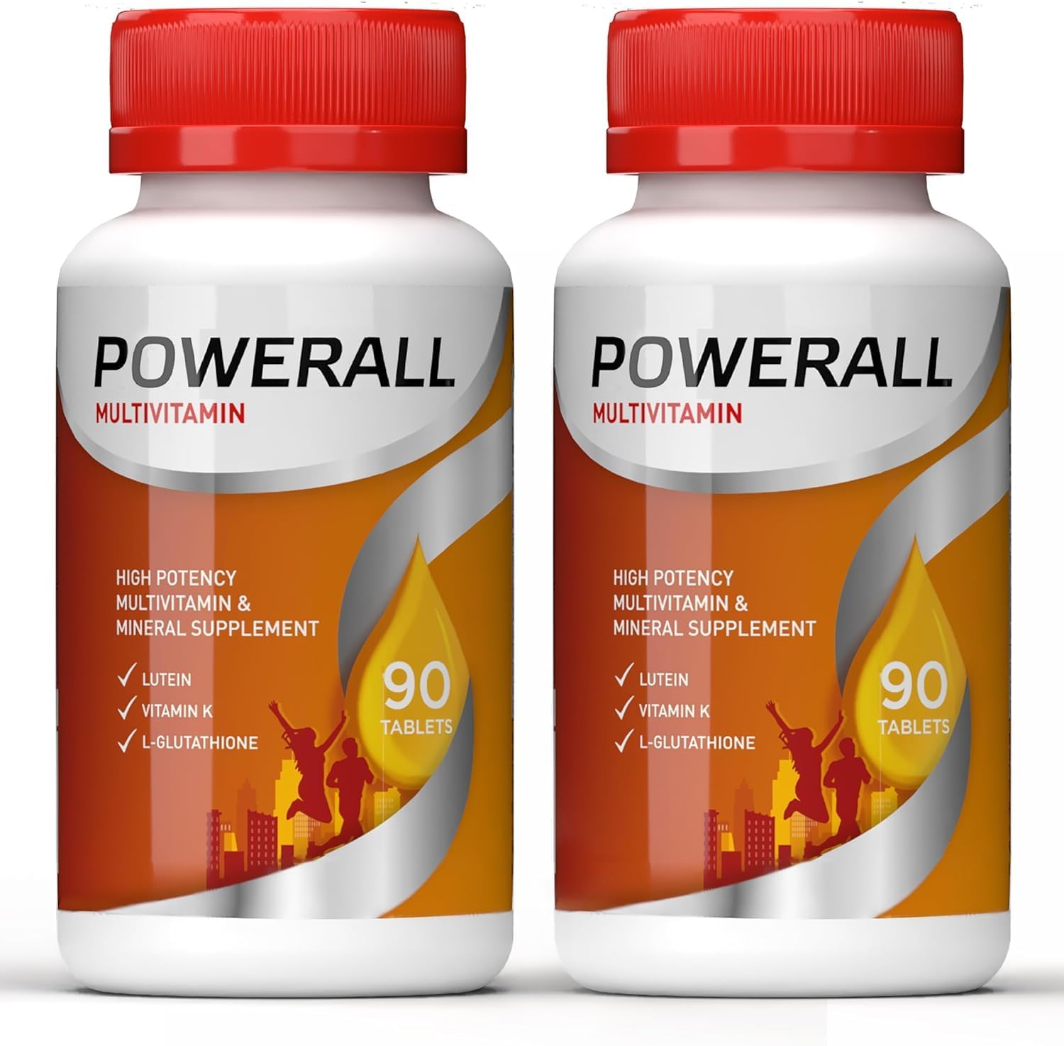 PowerAll Multivitamínico Ocular con Luteína para Adultos, 90 Comprimidos