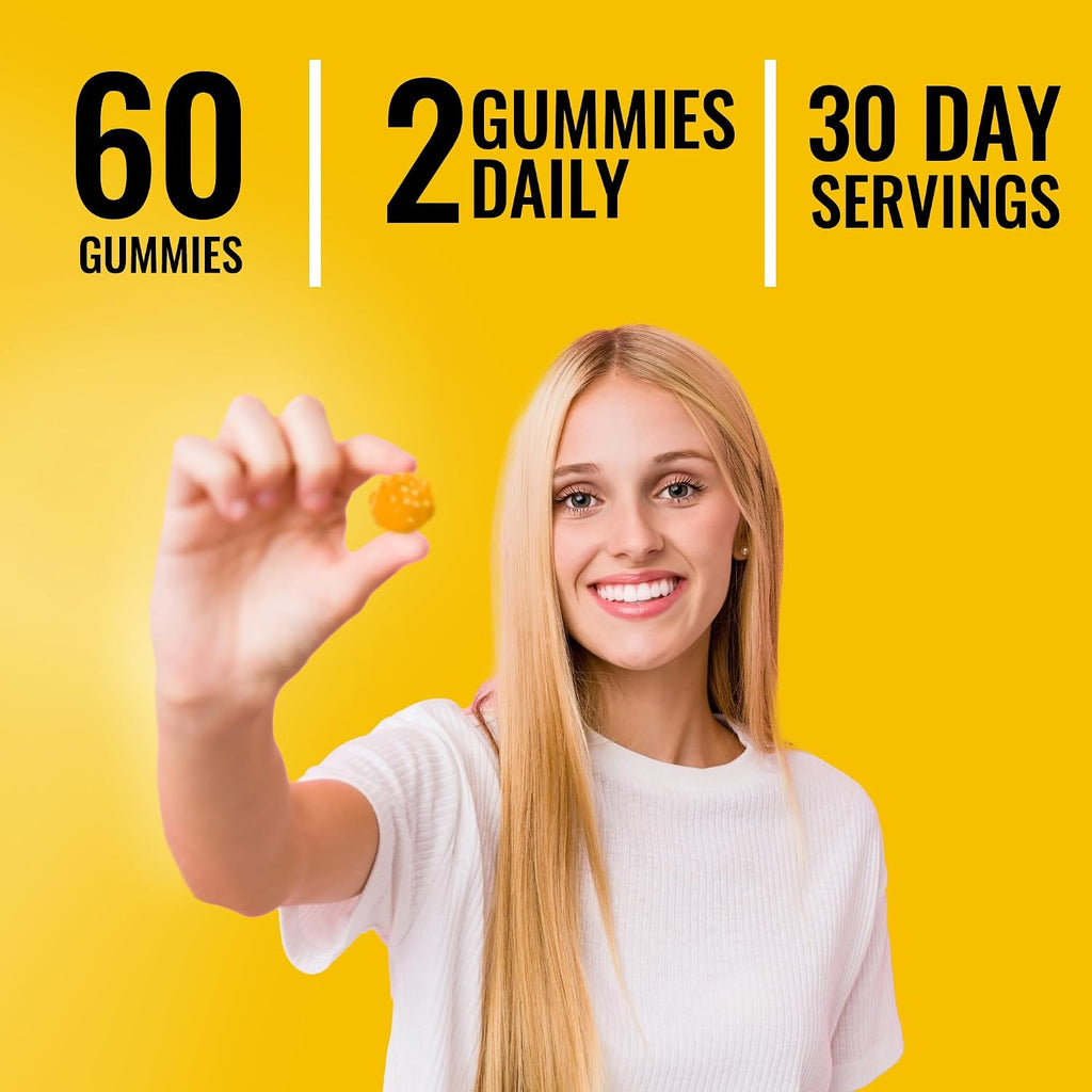 NutraPep Feminine Balance Probiotics Gummies para Mujeres - Salud Vaginal y Equilibrio del pH - Suplemento Natural con Arándano y Piña - Sin Azúcar, Sin Gluten, Vegano