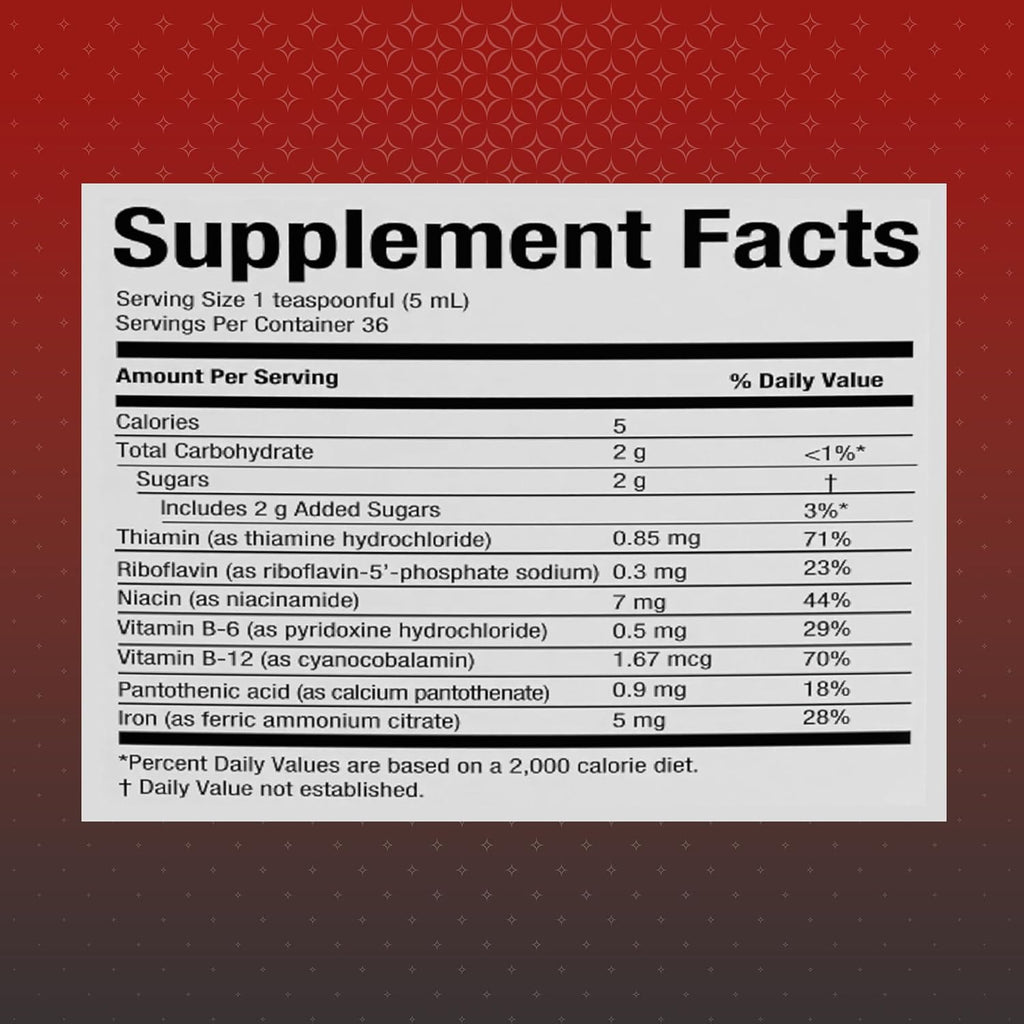 VIGORON FORTE Estimulante del apetito – Suplemento de hierro con complejo de vitaminas B, B12 y multivitamínico energético – Ayuda natural para recuperar el apetito – Vegano, sin OGM – 6 fl oz (1 paquete)