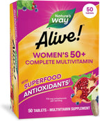 Nature's Way Alive! Multivitamínico Completo para Mujeres 50+