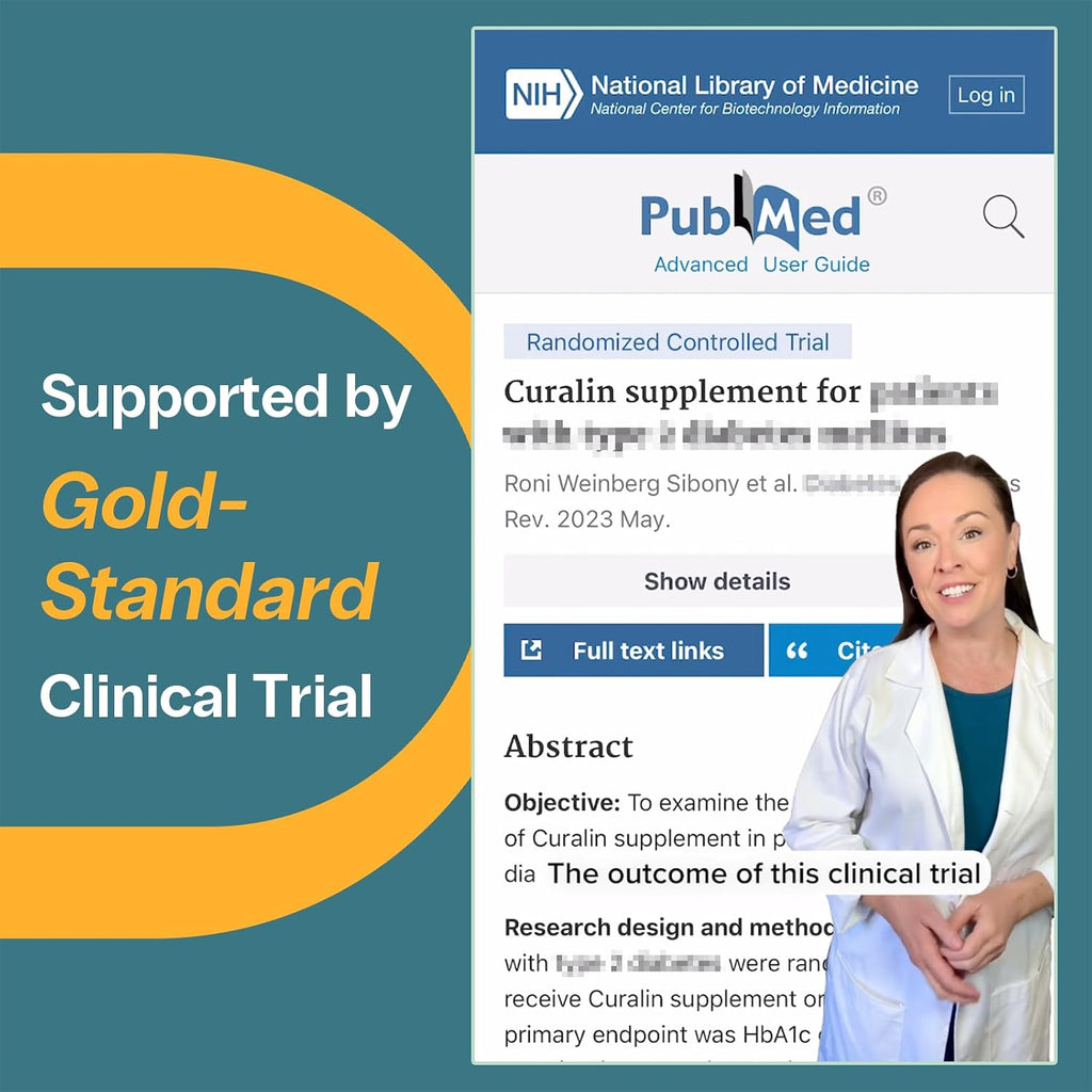 Curalin Blood Sugar Complex: Complejo de 9 Hierbas para el Metabolismo de la Glucosa y Energía - 180 Cápsulas