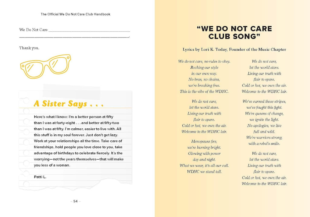 El manual oficial del Club Nosotras No Nos Importa: Una guía desastrosa para mujeres en la perimenopausia, la menopausia y más allá que ya están hartas