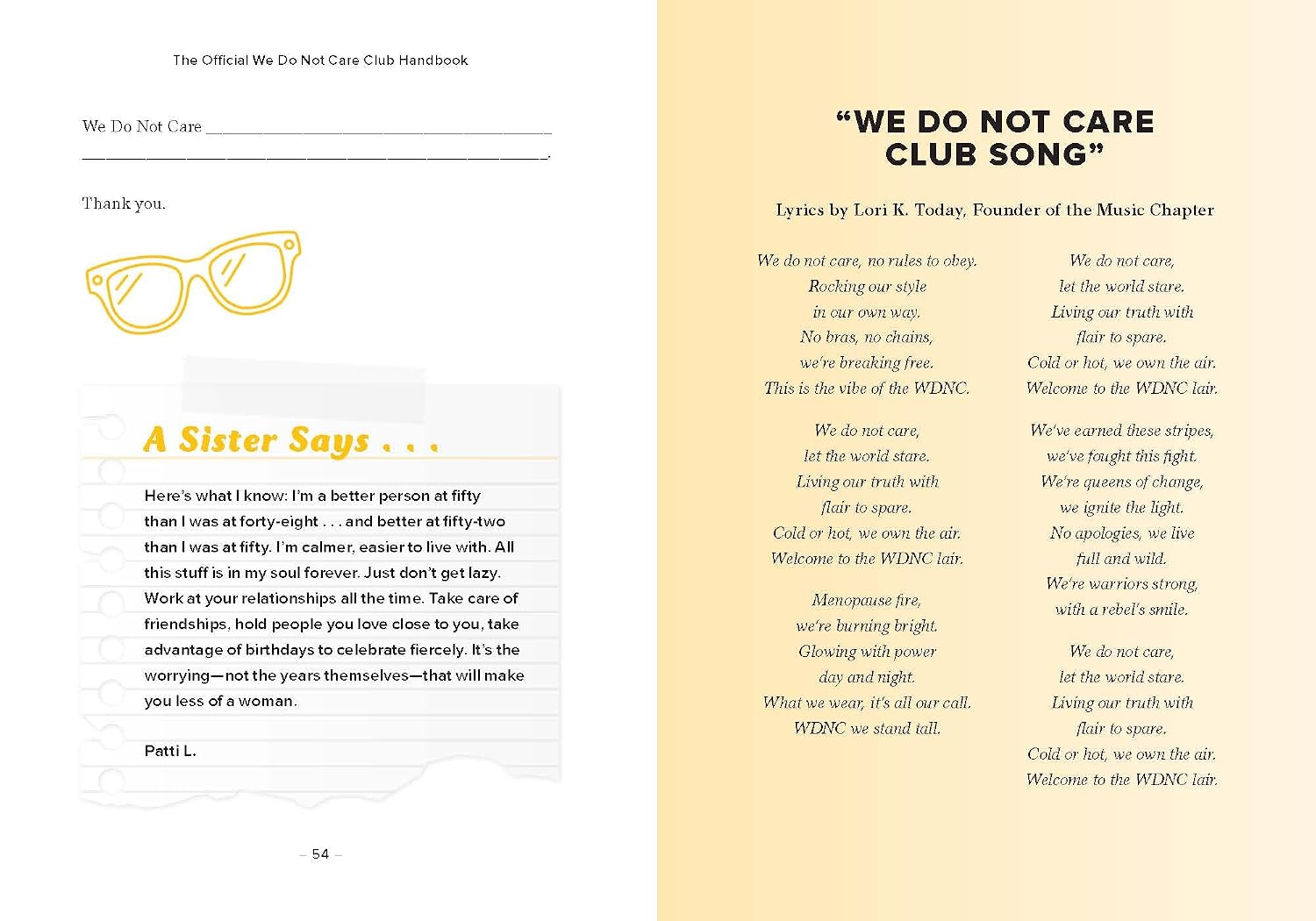 El manual oficial del Club Nosotras No Nos Importa: Una guía desastrosa para mujeres en la perimenopausia, la menopausia y más allá que ya están hartas